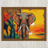 Elephant Mama Africa Blanket